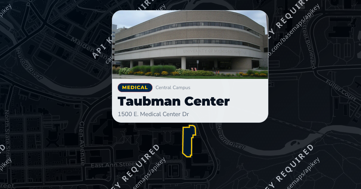 Taubman Center (Taubman) | MGuide UMich