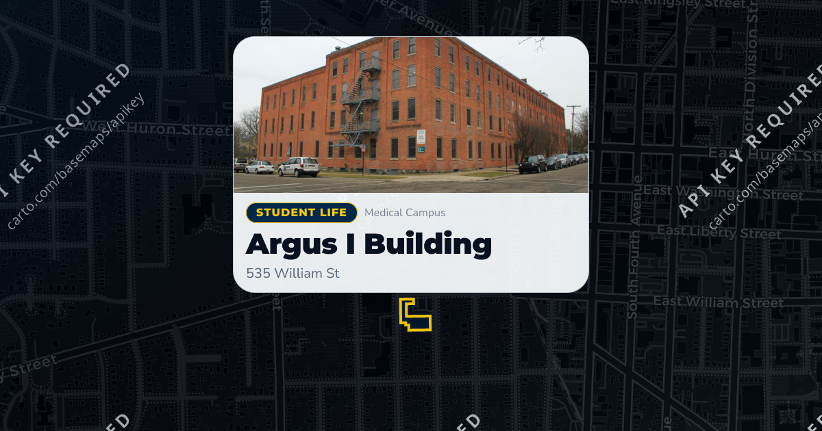 Argus I Building | MGuide UMich