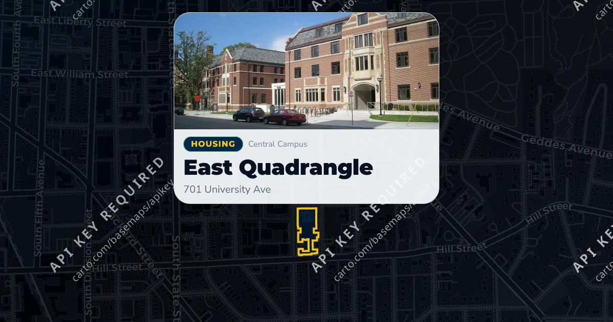 Quadangle Dorm Rpi Location East Quadrangle (EQ) | MGuide UMich