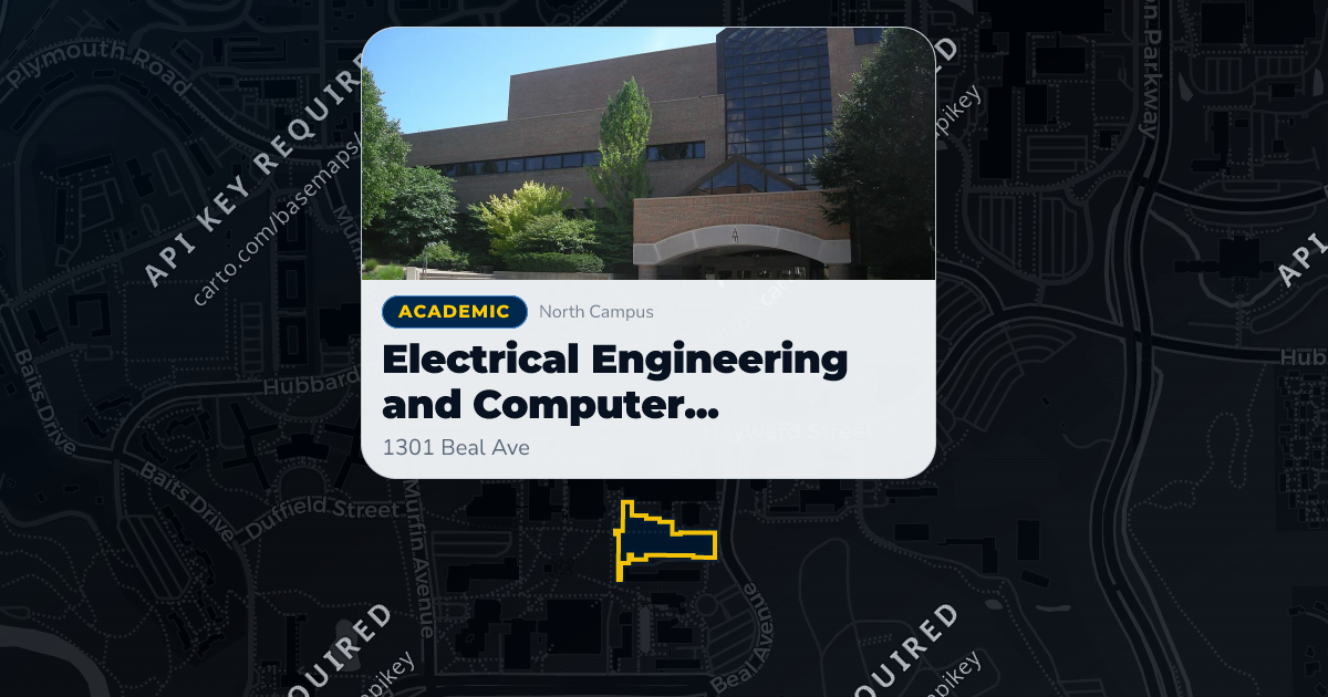 Room EECS 1200 — Electrical Engineering and Computer Science Building ...