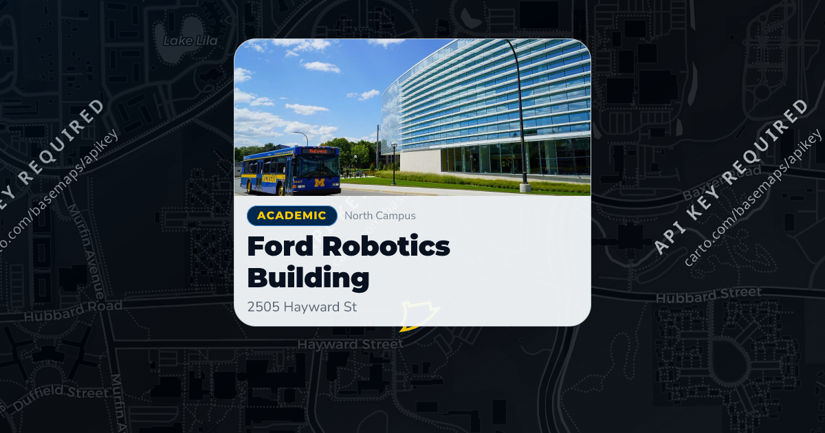 Ford Robotics Building (FMCRB) | MGuide UMich