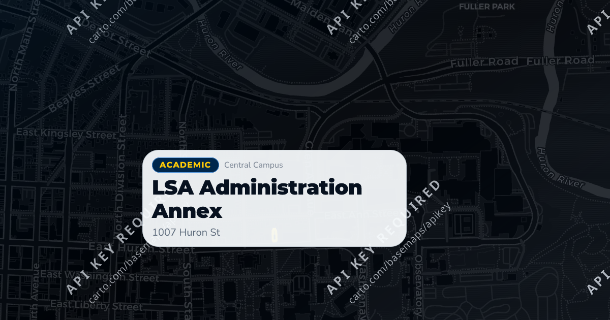 LSA Administration Annex | MGuide UMich