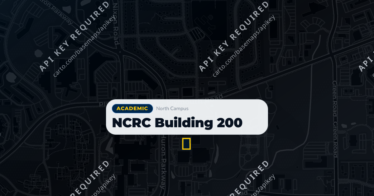NCRC Building 200 | MGuide UMich