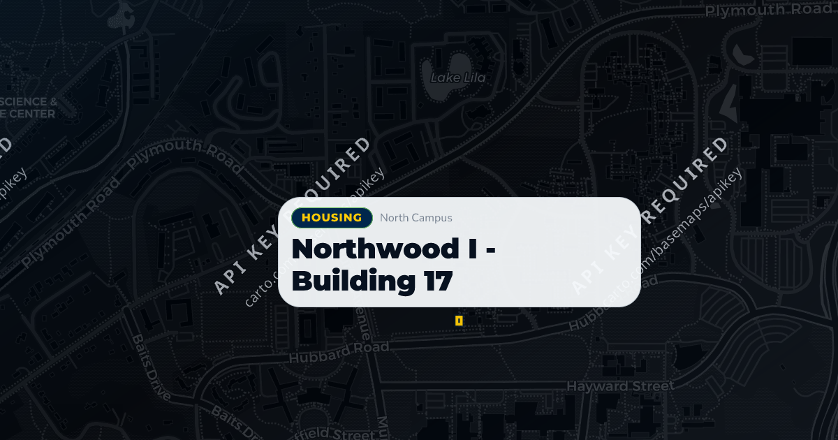 Northwood I - Building 17 | MGuide UMich