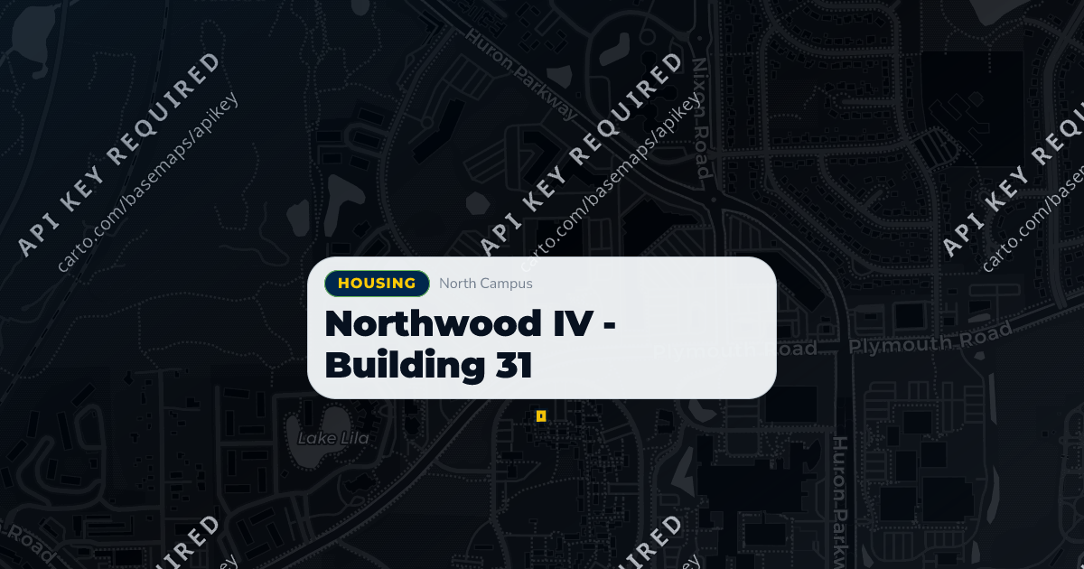 Northwood IV - Building 31 | MGuide UMich