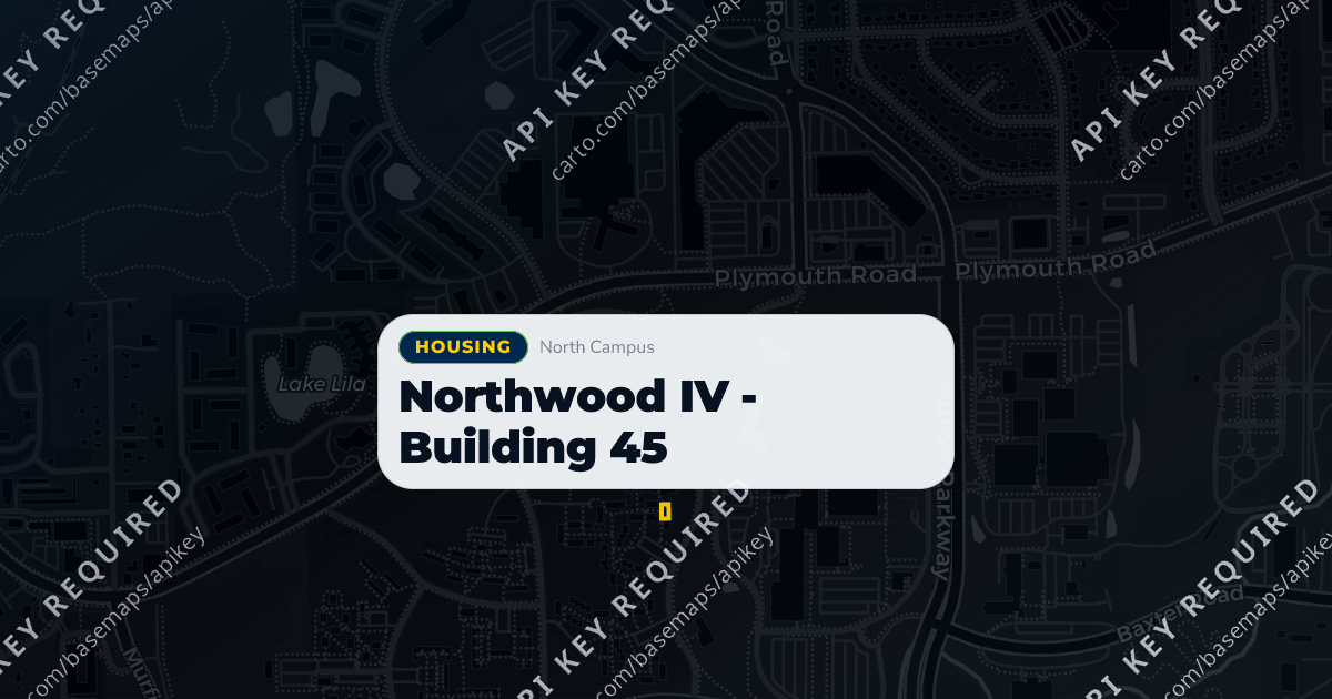 Northwood IV - Building 45 | MGuide UMich