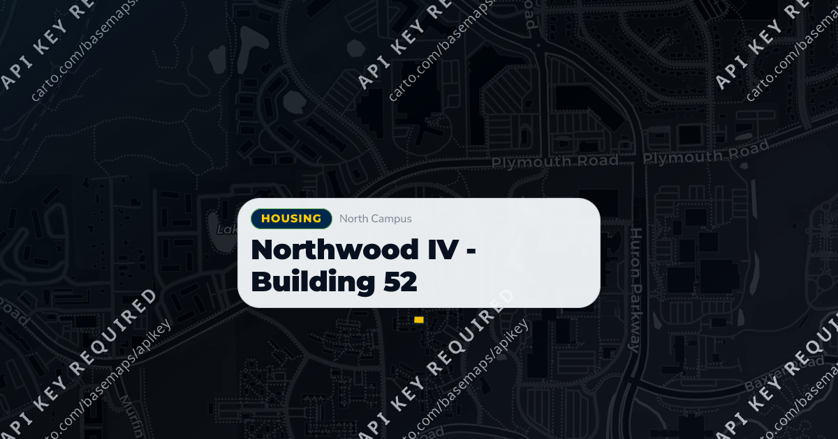 Northwood IV - Building 52 | MGuide UMich
