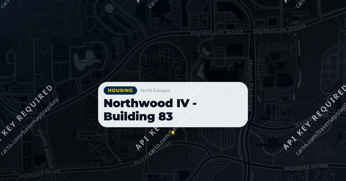 Northwood IV - Building 83 | MGuide UMich