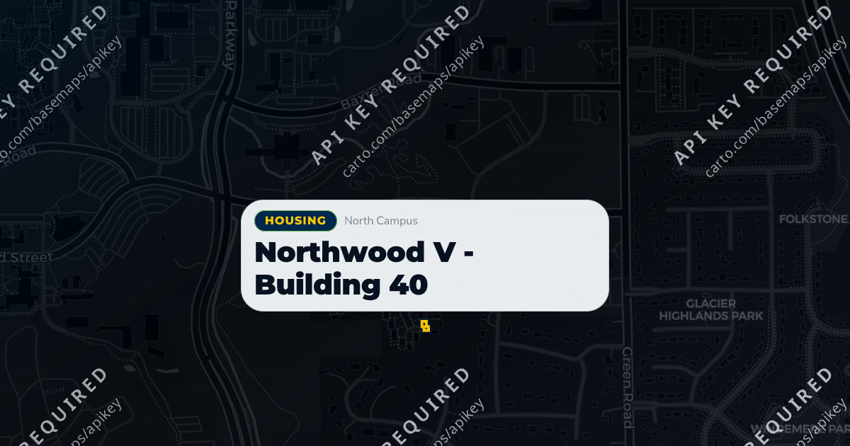 Northwood V - Building 40 | MGuide UMich