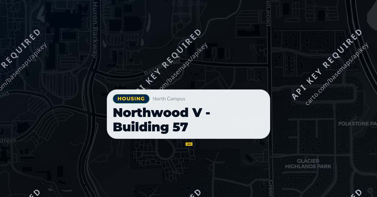 Northwood V - Building 57 | MGuide UMich