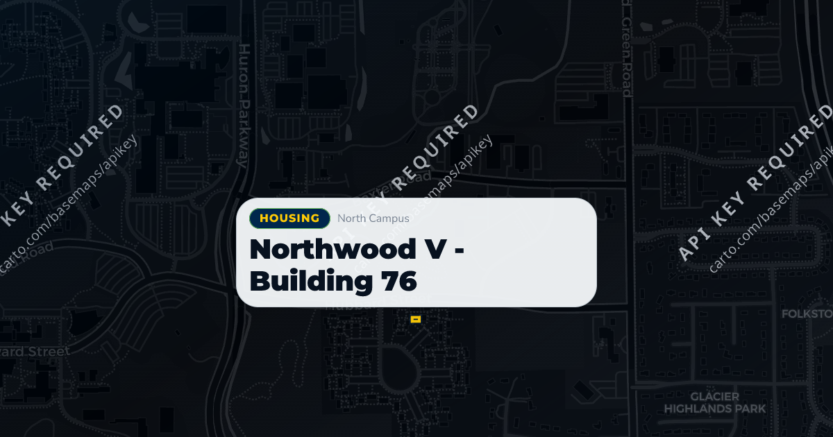 Northwood V - Building 76 | MGuide UMich